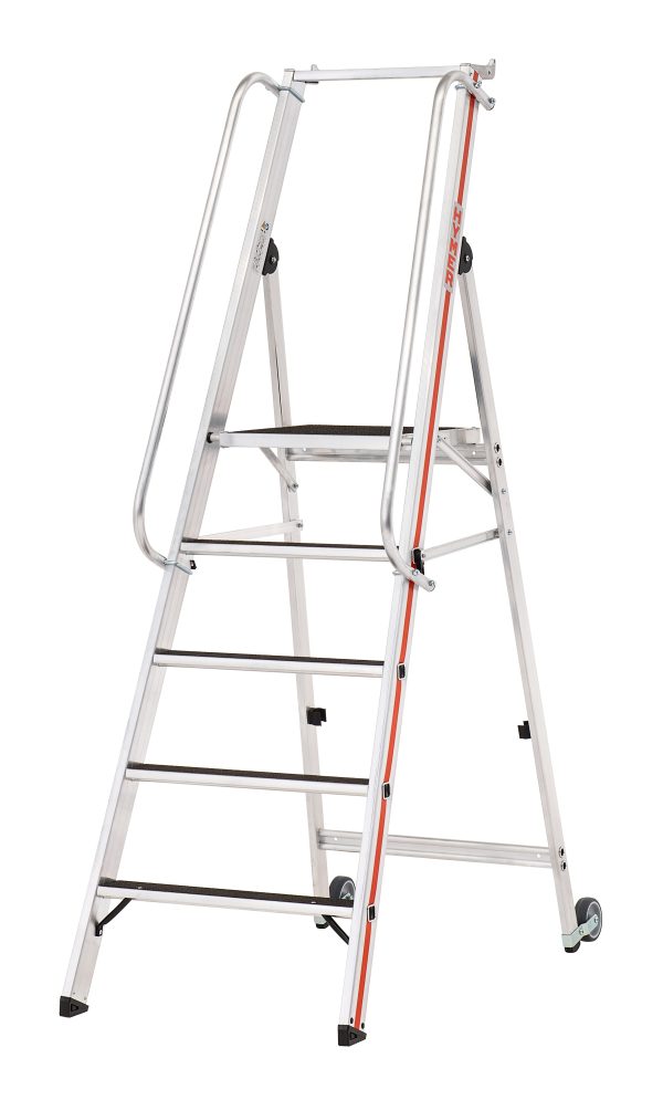 Hymer 8681 Platformtrap R13 met kantelwielen en lange handrail (4–12 treden) - Afbeelding 3